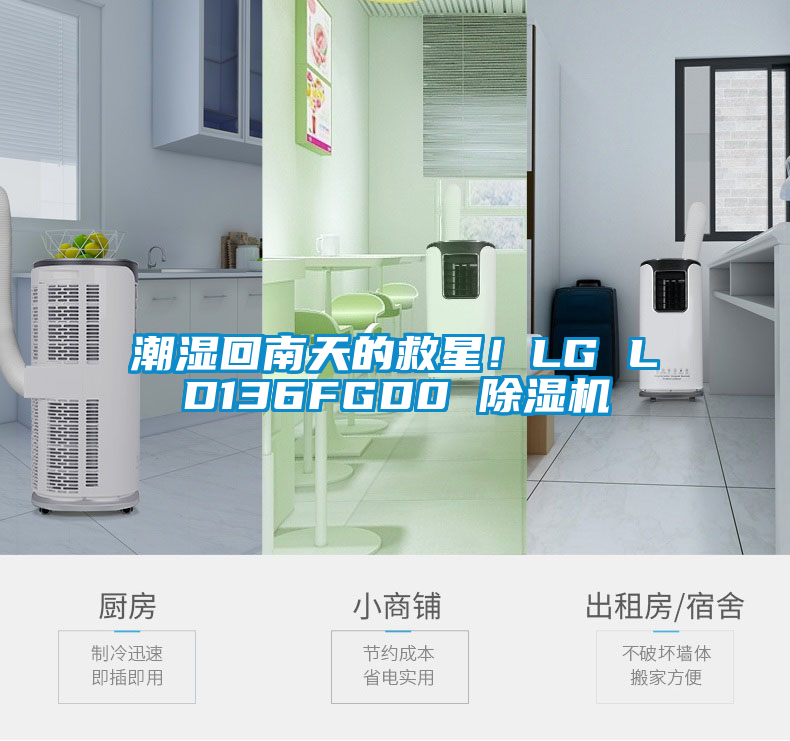 潮濕回南天的救星！LG LD136FGD0 除濕機(jī)