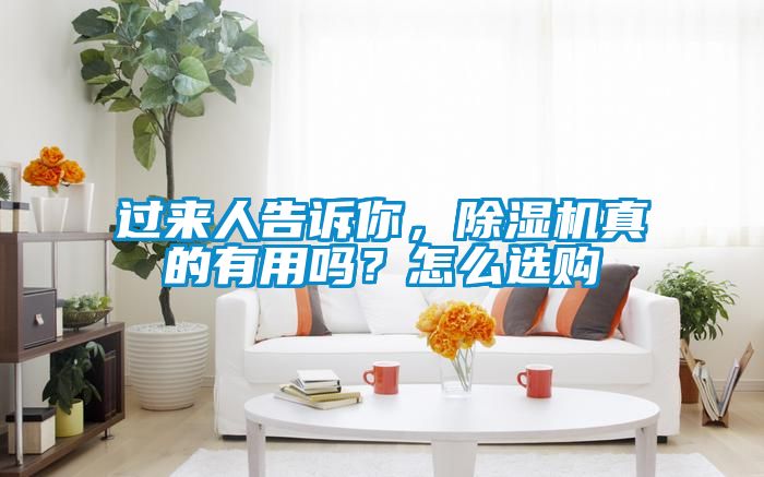 過來人告訴你，除濕機(jī)真的有用嗎？怎么選購