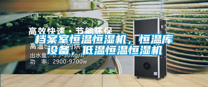 檔案室恒溫恒濕機(jī)，恒溫庫(kù)設(shè)備，低溫恒溫恒濕機(jī)
