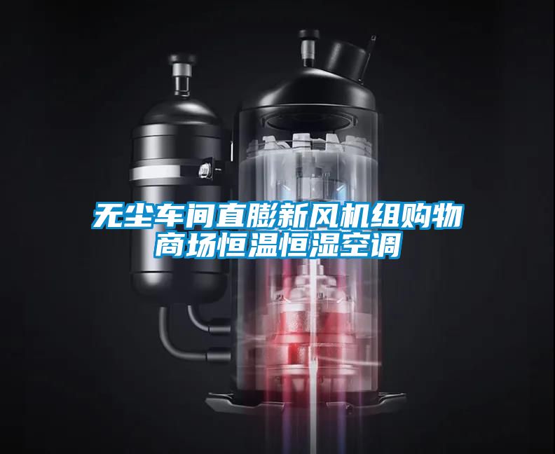 無(wú)塵車(chē)間直膨新風(fēng)機(jī)組購(gòu)物商場(chǎng)恒溫恒濕空調(diào)