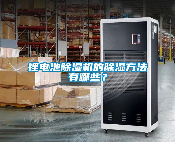 鋰電池除濕機的除濕方法有哪些？