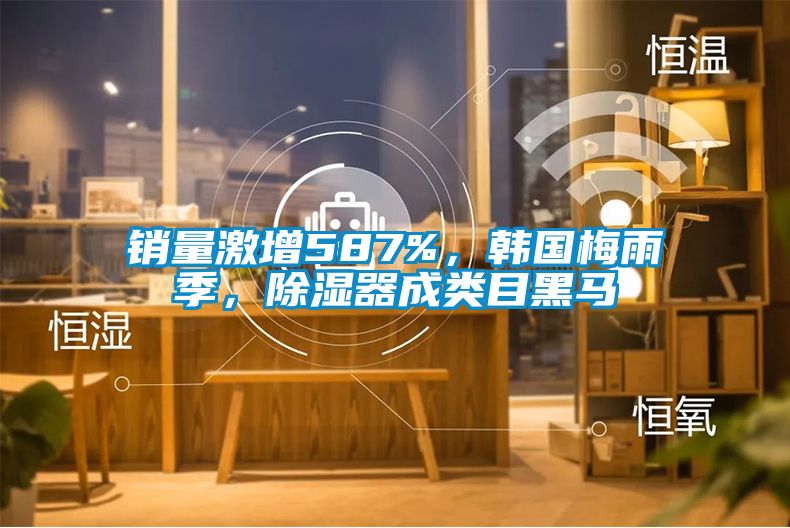 銷量激增587%，韓國梅雨季，除濕器成類目黑馬