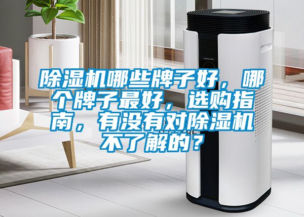 除濕機(jī)哪些牌子好，哪個(gè)牌子最好，選購(gòu)指南，有沒(méi)有對(duì)除濕機(jī)不了解的？