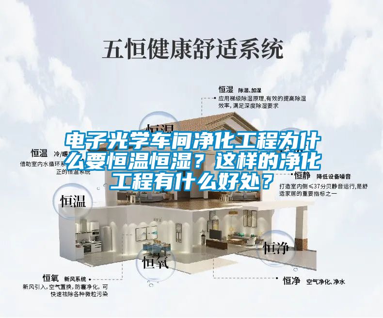 電子光學(xué)車(chē)間凈化工程為什么要恒溫恒濕？這樣的凈化工程有什么好處？