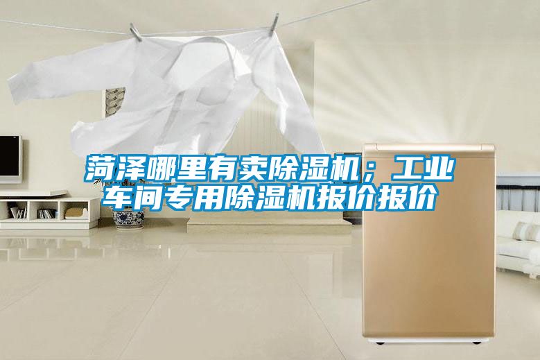 菏澤哪里有賣除濕機；工業(yè)車間專用除濕機報價報價