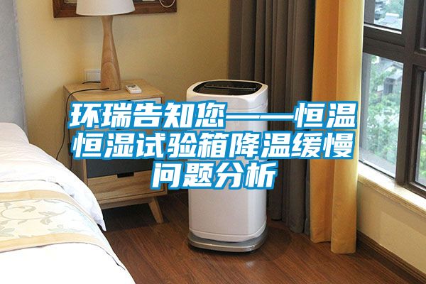 環(huán)瑞告知您——恒溫恒濕試驗(yàn)箱降溫緩慢問題分析