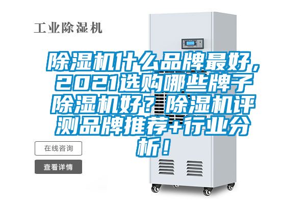 除濕機什么品牌最好，2021選購哪些牌子除濕機好？除濕機評測品牌推薦+行業(yè)分析！