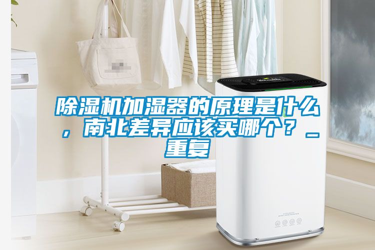 除濕機(jī)加濕器的原理是什么，南北差異應(yīng)該買哪個(gè)？_重復(fù)