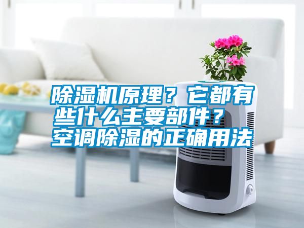 除濕機原理？它都有些什么主要部件？ 空調(diào)除濕的正確用法
