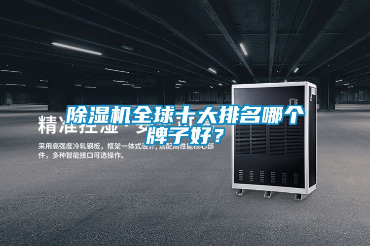 除濕機全球十大排名哪個牌子好？