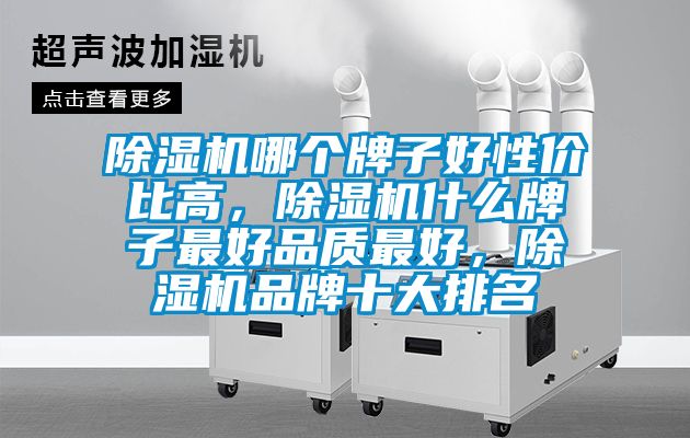 除濕機(jī)哪個(gè)牌子好性價(jià)比高，除濕機(jī)什么牌子最好品質(zhì)最好，除濕機(jī)品牌十大排名