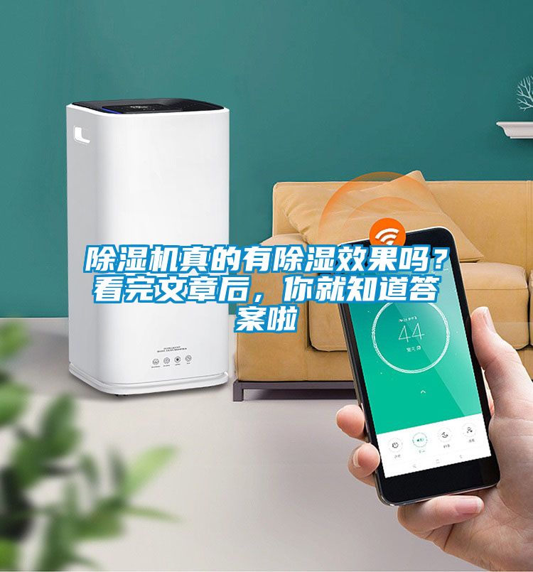 除濕機真的有除濕效果嗎？看完文章后，你就知道答案啦