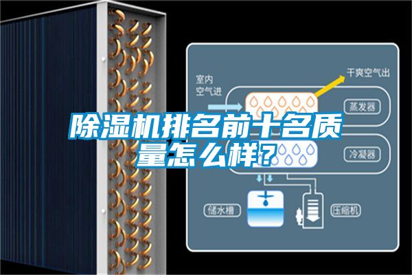 除濕機排名前十名質(zhì)量怎么樣？