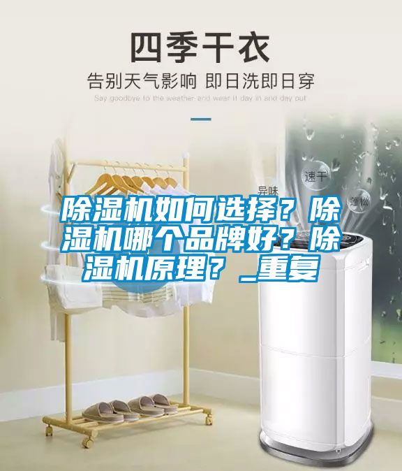 除濕機如何選擇？除濕機哪個品牌好？除濕機原理？_重復