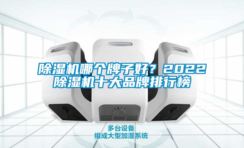 除濕機哪個牌子好？2022除濕機十大品牌排行榜