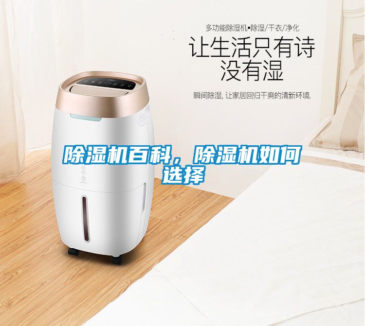 除濕機百科，除濕機如何選擇