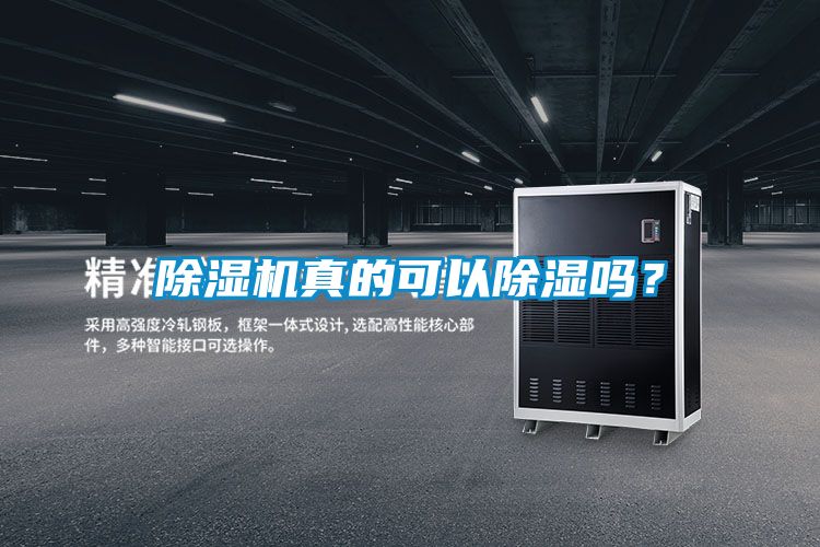 除濕機真的可以除濕嗎？