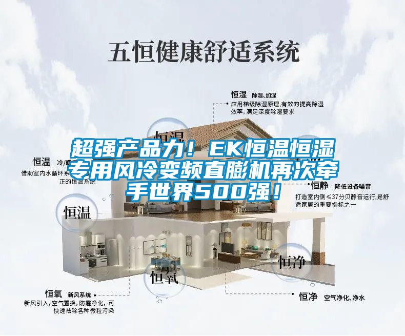 超強(qiáng)產(chǎn)品力！EK恒溫恒濕專用風(fēng)冷變頻直膨機(jī)再次牽手世界500強(qiáng)！