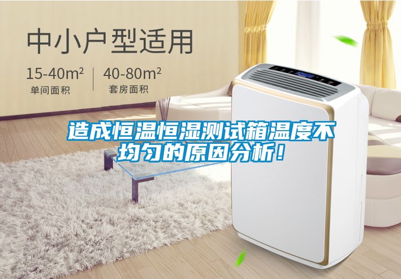 造成恒溫恒濕測試箱溫度不均勻的原因分析！
