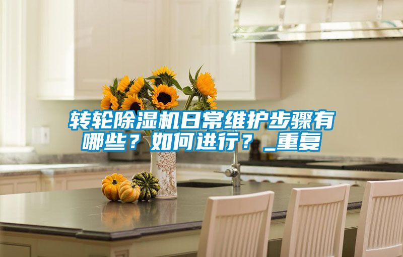 轉(zhuǎn)輪除濕機(jī)日常維護(hù)步驟有哪些？如何進(jìn)行？_重復(fù)