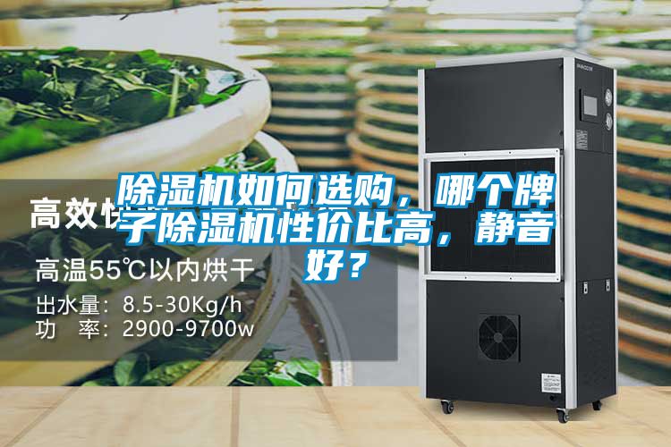 除濕機(jī)如何選購，哪個牌子除濕機(jī)性價比高，靜音好？