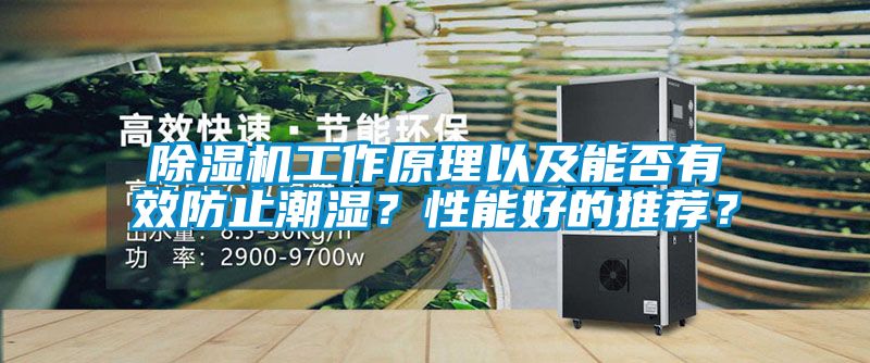 除濕機工作原理以及能否有效防止潮濕？性能好的推薦？