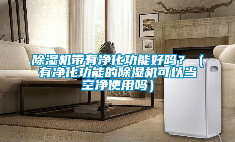 除濕機(jī)帶有凈化功能好嗎？（有凈化功能的除濕機(jī)可以當(dāng)空凈使用嗎）