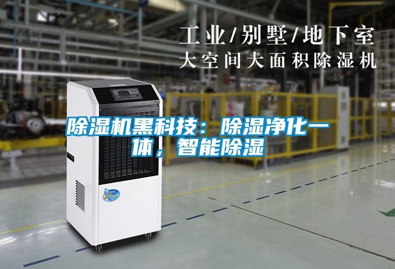 除濕機(jī)黑科技：除濕凈化一體，智能除濕