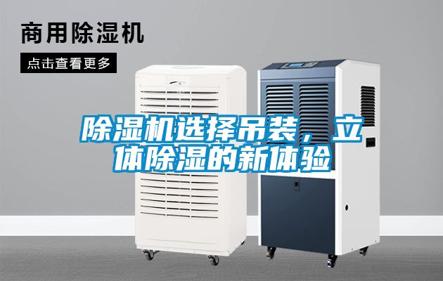除濕機(jī)選擇吊裝，立體除濕的新體驗(yàn)