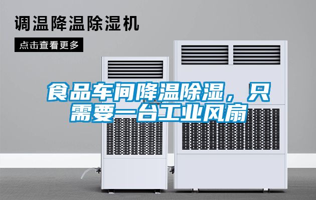 食品車間降溫除濕，只需要一臺工業(yè)風(fēng)扇