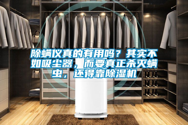 除螨儀真的有用嗎？其實不如吸塵器，而要真正殺滅螨蟲，還得靠除濕機