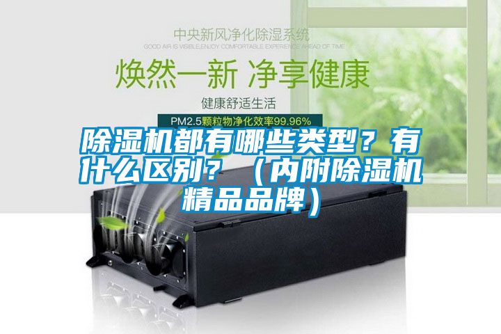 除濕機(jī)都有哪些類型？有什么區(qū)別？（內(nèi)附除濕機(jī)精品品牌）