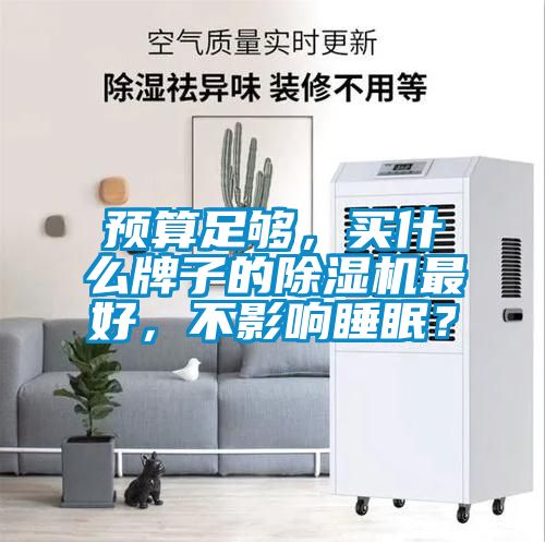 預(yù)算足夠，買(mǎi)什么牌子的除濕機(jī)最好，不影響睡眠？
