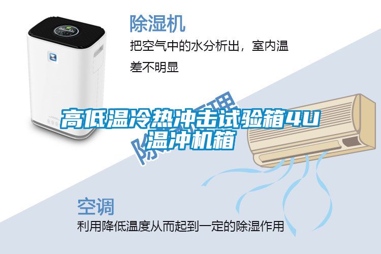 高低溫冷熱沖擊試驗箱4U溫沖機(jī)箱